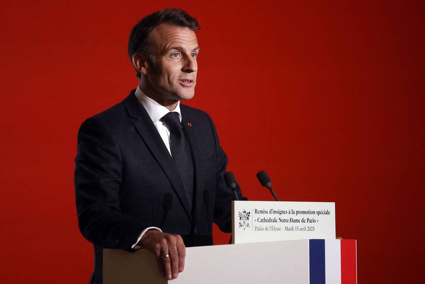 macron sNotreDameHeritage
