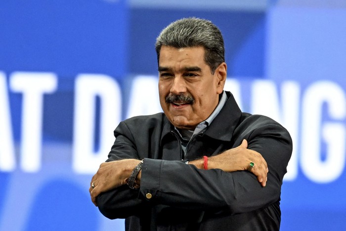 Nicolás Maduro, en Caracas (archivo, 2024).