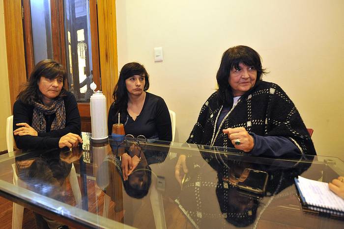 Teresita Igon, Maria Laura Moreti y Claudia Brinciotti. Foto: Federico Gutiérrez