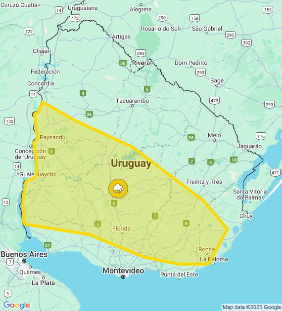 alerta inumet 24/01