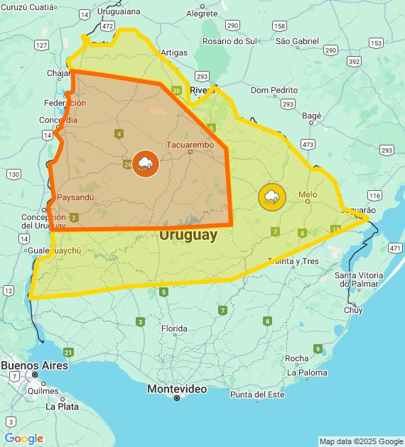 alerta inumet 26/02 11.10