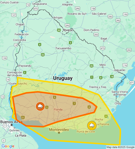 alerta Inumet 3/03 8.30
