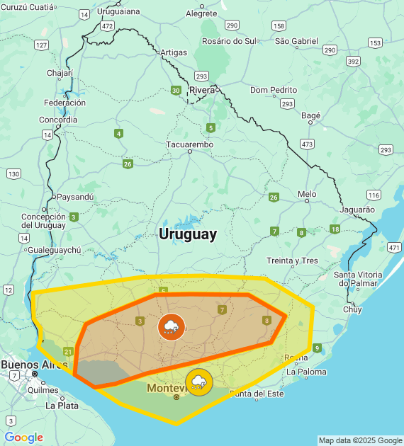 alerta inumet 3/03 12.30