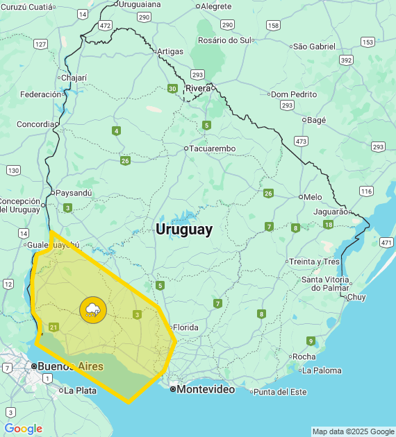 alerta amarilla 16 de julio