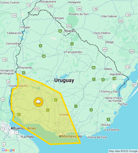 Alerta amarilla 02/09