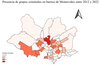 mapa Montevideo bandas criminales