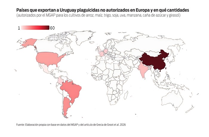 Foto principal del artículo 'Desigualdad tóxica: 49% de los plaguicidas usados en los cultivos más importantes de América Latina están prohibidos en Europa'