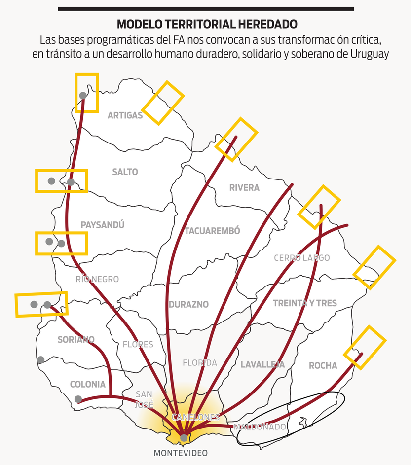 Mapa forestación posturas