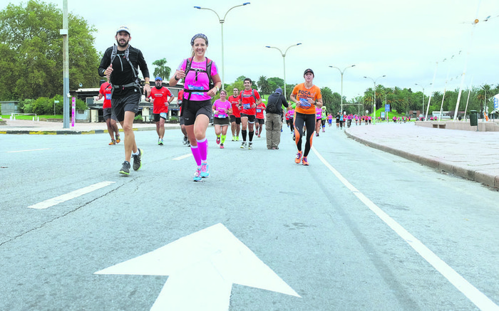 Maratón de Montevideo. Foto: Pablo Vignali (archivo, abril de 2016)