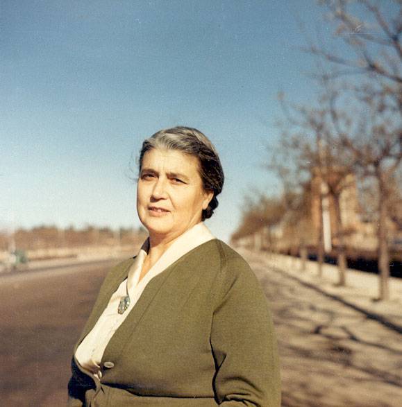 María Moliner, 1955. · Foto: s/d de autor