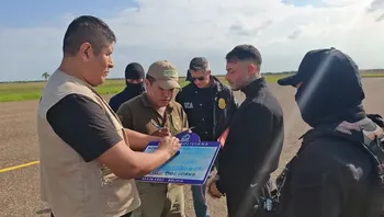 Sebastián Marset, el 13 de marzo, en Santa Cruz de la Sierra, en Bolivia. · Foto: AFP