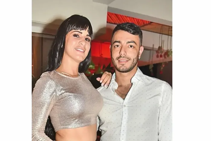 Gianina García Troche y Sebastián Marset.