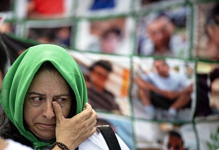 Marcha de madres y familiares de personas desaparecidas en diferentes estados de México en el marco de la celebración del Día de las Madres, el 11 de mayo, en Ciudad de México. · Foto: Carl de Souza, AFP