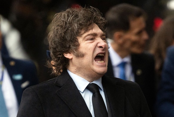 Javier Milei (archivo, mayo de 2025). · Foto: Tomás Cuesta, AFP