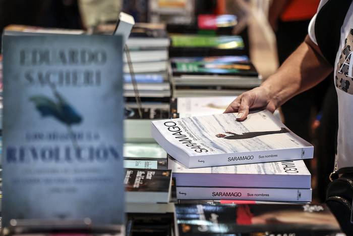 Feria Internacional del Libro, en Buenos Aires. · Foto: Juan Ignacio Roncoroni, EFE 