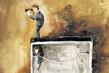 Foto principal del artículo 'Cómo morir: un proyecto, distintas miradas' · Ilustración: Ramiro Alonso