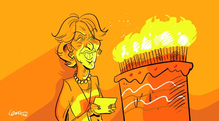 Foto principal del artículo 'Los saludos de los uruguayos por el 99º cumpleaños de Mirtha Legrand' · Ilustración: Cristian Moreira (MiLoco)