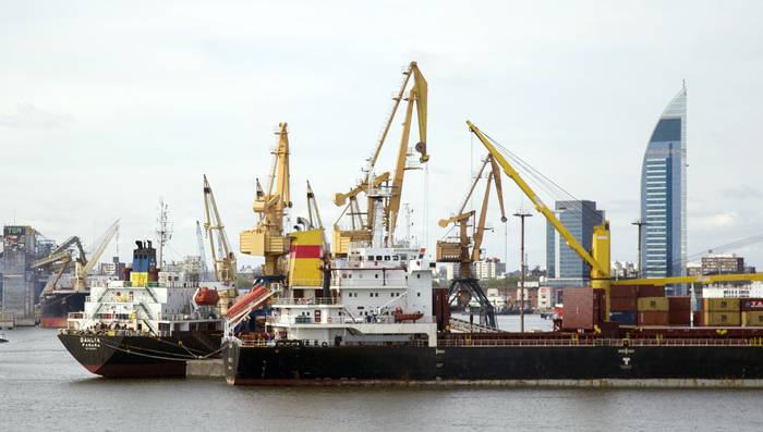 Puerto de Montevideo (archivo, octubre de 2019). · Foto: .