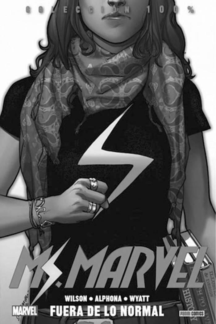 Ms. Marvel, volúmenes 1 a 3, de
Gwendolyn Willow Wilson, Adrian
Alphona y Jacob Wyatt. Contiene
los primeros 19 episodios de la serie
estadounidense. Panini Comics. 168,
176 y 112 páginas, respectivamente