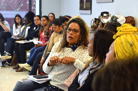 Proyecto “Mujeres Afro que emprenden Fortalecimiento de la autonomía económica para mujeres afrodescendientes” · Foto: Inmujeres, Mides Proyecto “Mujeres Afro que emprenden Fortalecimiento de la autonomía económica para mujeres afrodescendientes” · Foto: Inmujeres, Mides
