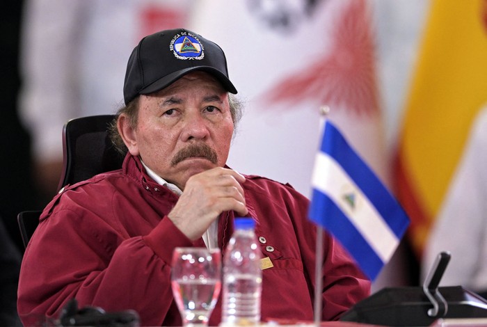 Daniel Ortega, presidente de Nicaragua (archivo, abril de 2024). · Foto: Juan Barreto, AFP