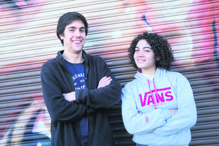 Franco Castro
y Sofía Medina.
Foto: Pablo Vignali Franco Castro
y Sofía Medina.
Foto: Pablo Vignali