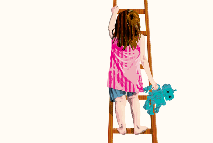 Foto principal del artículo 'Uruguay tiene una “oportunidad clave” para potenciar su economía con inteligencia artificial' · Ilustración: Luciana Peinado