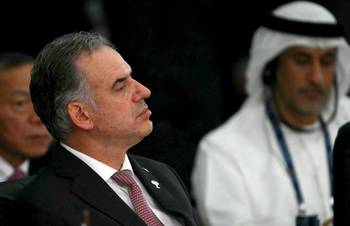 Yamandú Orsi, durante la sesión plenaria de la cumbre BRICS, el 7 de julio, en Río de Janeiro. · Foto: Mauro Pimentel, AFP