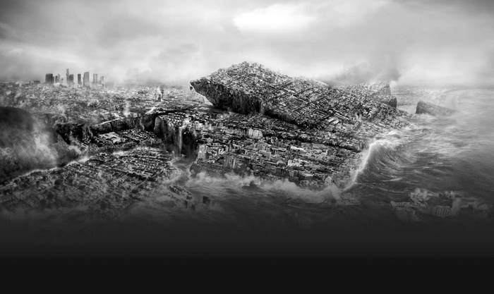 Terremoto: la falla de San Andrés
(San Andreas), dirigida por Brad
Peyton. Con Dwayne Johnson,
Alexandra Daddario, Paul Giamatti.
Estados Unidos, 2015.