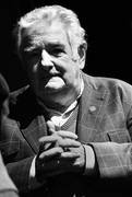 José Mujica, presidente de Uruguay, ayer en el Auditorio del SODRE. / Foto: Nicolás Celaya