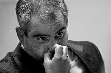 Óscar Gurutchet, presidente de Danubio, ayer durante la asamblea de clubes en la Asociación Uruguaya de Futbol./ Foto: Nicolás Celaya Óscar Gurutchet, presidente de Danubio, ayer durante la asamblea de clubes en la Asociación Uruguaya de Futbol./ Foto: Nicolás Celaya