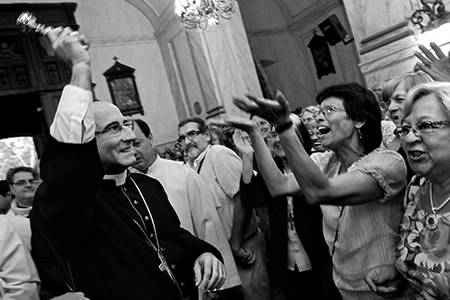 Daniel Sturla ayer en la Catedral Metropolitana de Montevideo. /Foto: Sandro Pereyra Daniel Sturla ayer en la Catedral Metropolitana de Montevideo. /Foto: Sandro Pereyra
