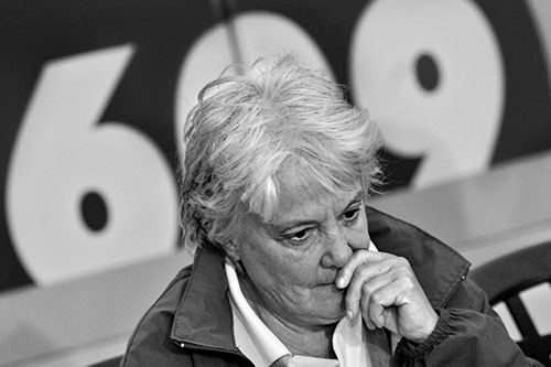 Lucía Topolansky. / Foto: Javier Ccalvelo (archivo, marzo de 2013)