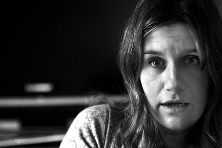 Magdalena Broquetas durante la entrevista con la diaria. / Foto: Pedro Rincón Magdalena Broquetas durante la entrevista con la diaria. / Foto: Pedro Rincón