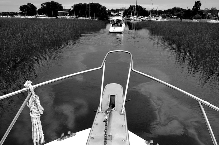 Río Santa Lucía. Foto: Sandro Pereyra (archivo, marzo de 2015)