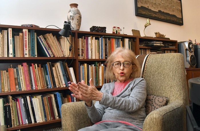 Adriana Puiggrós. · Foto: Enrique García Medina
