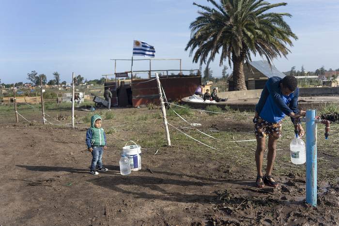 Asentamiento Nuevo Comienzo, en Santa Catalina (archivo, abril 2020). · Foto: Mariana Greif