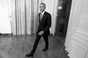 Barack Obama asiste a una conferencia de prensa, ayer, en la Casa Blanca. / Foto: Michael Reynolds, Efe