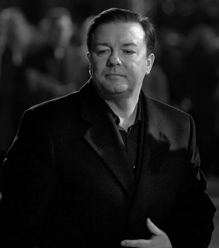 Ricky Gervais. / Foto: s/d de autor, difusión.