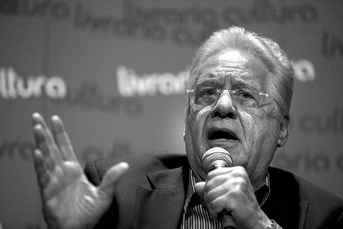 Fernando Henrique Cardoso, ex presidente brasileño, en San Pablo, Brasil. Foto: Sebastião Moreira, Efe (archivo, setiembre de 2015)