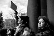 Manifestación contra la política de refugiados de Donald Trump, ayer, en Boston, Massachusetts. Foto: Ryan McBride, AFP