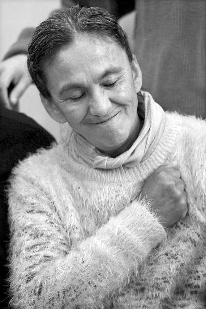 Milagro Sala, líder encarcelada de la asociación de vecinos Tupac Amaru, el 28 de diciembre de 2016, en la corte de San Salvador de Jujuy, Argentina. Foto: Edgardo A. Valera, AFP, Télam