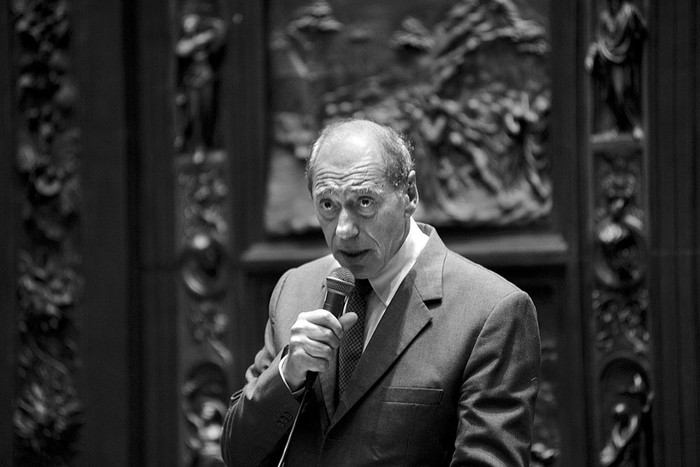 Eugenio Zaffaroni. Foto: Juan Manuel Ramos (archivo, junio de 2017)