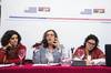 Soledad Salvador, Alma Espino y Cecilia Wernik en la mesa “Autonomía económica de las mujeres: clave para un desarrollo con igualdad”, en La Huella de Seregni. · Foto: Mariana Greif Soledad Salvador, Alma Espino y Cecilia Wernik en la mesa “Autonomía económica de las mujeres: clave para un desarrollo con igualdad”, en La Huella de Seregni. · Foto: Mariana Greif
