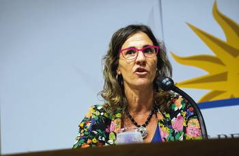 Magdalena Furtado (archivo, abril de 2018). Magdalena Furtado (archivo, abril de 2018).