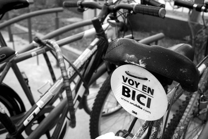Bicicletas en las instalaciones de CEDE, Casavalle. 
 · Foto: Javier Calvelo