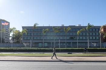 Embajada de Estados Unidos. · Foto: Alessandro Maradei
