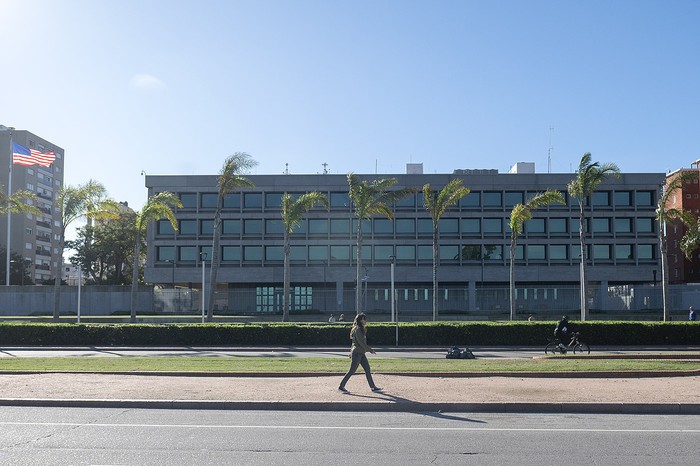 Embajada de Estados Unidos. · Foto: Alessandro Maradei