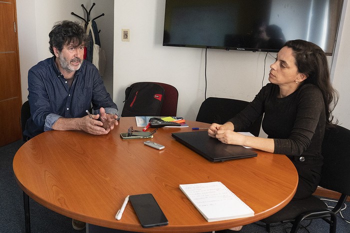 Antonio Romano y María Eugenia Ryan. · Foto: Alessandro Maradei