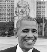 Barack Obama, ayer, en la Plaza de la Revolución, en La Habana, Cuba.Foto: Afp, s/d de Autor